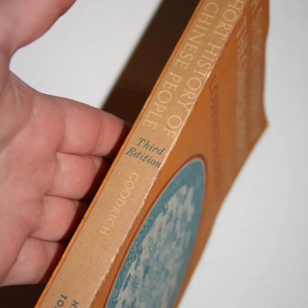 🏮 A Short History of the Chinese People · 1963 Vintage Paperback (ba)